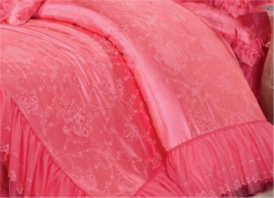 SC3092窈窕淑女(天絲提花床蓋六件套)