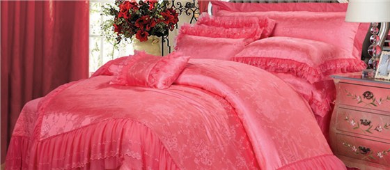 SC3092窈窕淑女(天絲提花床蓋六件套)