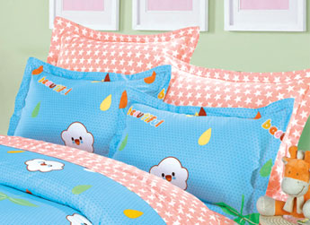 ST7306小鹿童園(全棉印花床罩四件套) ST7306小鹿童園(全棉印花床罩四件套)