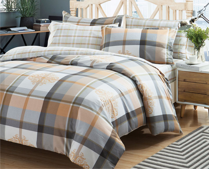 SD5278凈幻時空（醇棉印花床蓋四件套）